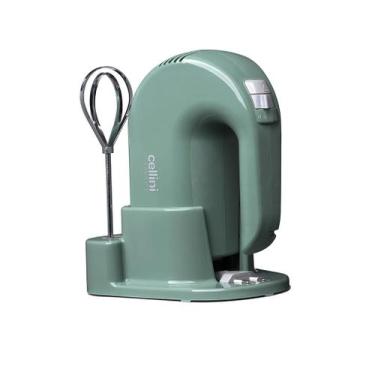 Imagem de Batedeira Cellini Facility Verde 127V Portátil 4 Velocidades, 110V, Ve