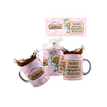 Imagem de Canecas de Porcelana Branca Personalizadas Deus no Comando - Estampa S