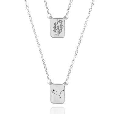 Imagem de Escapulário Gêmeos Signo do Zodíaco Astros Constelação - Balaio de San