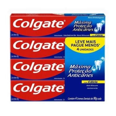 Imagem de Pasta De Dentes Colgate Leve Mais Pague Menos 90 G Com 4 Un.