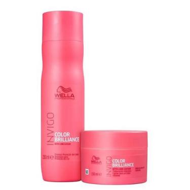Imagem de Wella Professionals Invigo Color Brilliance Shampoo 250ml+Mascara 150m