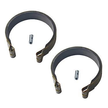 Imagem de 2 peças Go Kart Mini bicicleta 10 cm kit de freio e pino para tambor de 10 cm serve para Go Cart ATV Mini Bike Brake Drum