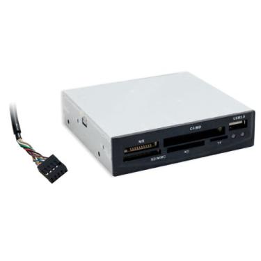 Imagem de Syba Leitor de cartão de memória interno SY-CRD20024 de 8,25 cm para todas as principais marcas