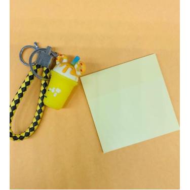 Imagem de Bloco Anotação  Adesiva Transparente Para Planejamento Papelaria Marca