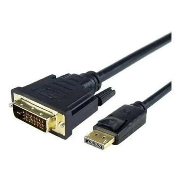 Imagem de Displayport Para Dvi Dp-dvi Dp Macho Dvi Fêmea 1.8 Metros - Nova Voo
