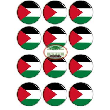 Imagem de Alfinetes de lapela da bandeira da Palestina a granel broche de metal da bandeira palestina presentes GRÁTIS PALESTINA ONU PALESTINA LIVRE Emblemas de Gaza Jerusalém Shemagh árabe AL-AQSA GAZA Islamic