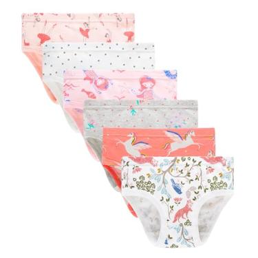 Imagem de Calcinhas de algodão para bebês WING Day para meninas, pacote com várias unidades, Multi-pattern #9, 2T