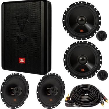 Imagem de Subwoofer Jbl Sw8ams c/ Kit 2 Vias e Falante 6 Pol 110w E Rca