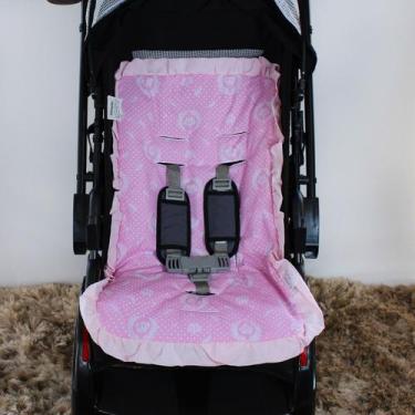 Imagem de Capa de carrinho para o seu bebê - Laura Baby, Nobreza Rosa