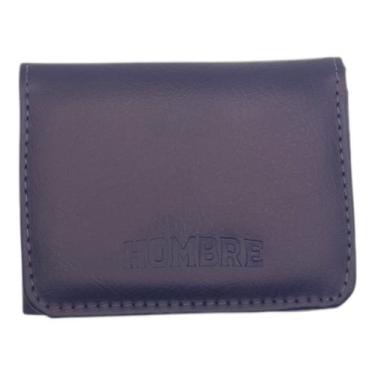 Imagem de Carteira Masculina Compacta material sintético RFID 6 Cartões CNH Nota