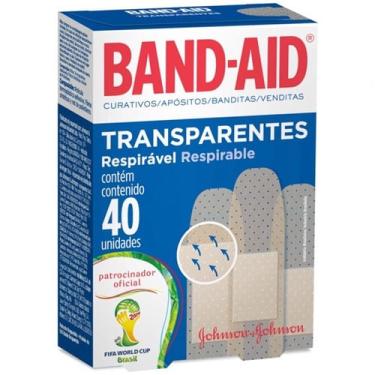Imagem de Curat Band-aid Transparente 40 Unidades