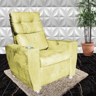 Imagem de Poltrona Para Idoso Reclinável 3 Posições Magazine - Silverio Decor, A