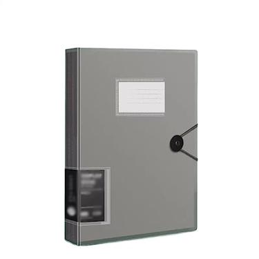 Imagem de Pastas de Arquivo Pasta de livro de dados A4 Inserção transparente Pasta de arquivo de várias camadas Pasta de classificação e organização de folhas soltas Pasta de armazenamento de arquivo de 30 pági