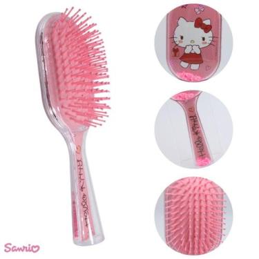 Imagem de Escova Para Cabelos Oval Pente Desembaraçante Hello Kitty - Sanrio