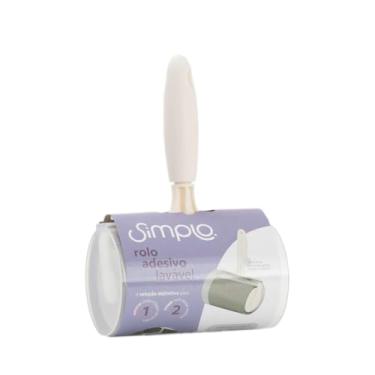 Imagem de Simplo - Rolo Adesivo Lavável Tira Pelos Fios e Poeira