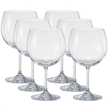 Imagem de Conjunto Taças Para Gin Bohemia Anna 600 Ml Em Cristal 6 Pçs Transparente