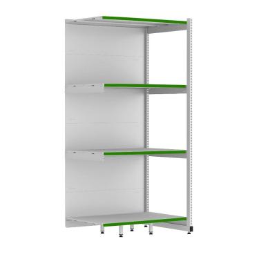 Imagem de Rack Parede 202 Fit 60 Continuação Branco 90x60 Pe Verde