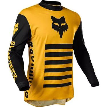 Imagem de Camisa Fox 360 Super Trick Le, 3, Preto, Amarelo, P