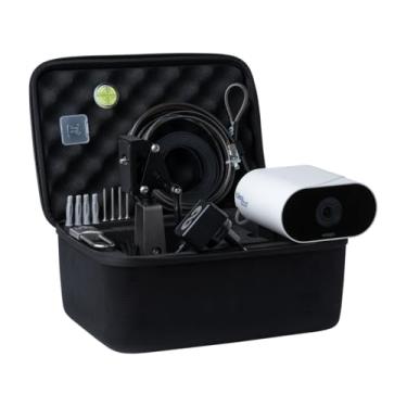 Imagem de Enlaps Tikee mini+ Pack – Câmera inteligente Timelapse autônoma de 12MP 4K, ângulo amplo de 120°, WiFi 4G/LTE, monitoramento remoto, IP66, ideal para renovação, interno e externo, conector à prova