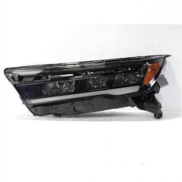 Imagem de Lâmpada de neblina esquerda direita LED luz diurna frontal LED conjunto de farol lâmpada de canto ampla compatível com Pilot 2023-2024 33100T90A0 (direita)