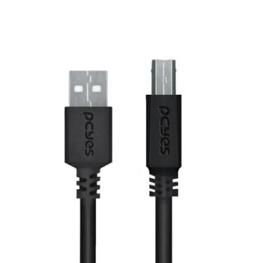 Imagem de Cabo USB A 2.0, PCYES Para Impressora, 2M - Puabm2-2