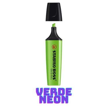 Imagem de Marca Texto - Stabilo - Cis, Verde - Neon, Unico
