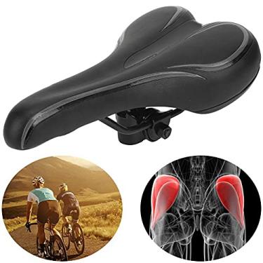 Imagem de Selim de Bicicleta, Design Antiderrapante Antideformação, Selim de Mountain Bike, Assento de Bicicleta de Estrada, Esponja Antiderrapante para Mountain Bike, Bicicleta de Estrada