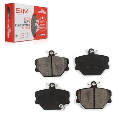Imagem de Pastilhas de freio a disco semimetálicas dianteiras SIM-1252 para Smart Fortwo