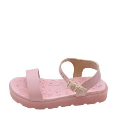 Imagem de Sandália Bebê Molekinha com Led REF: 2741200 NAPA, Rosa, 22