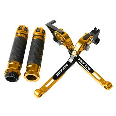 Imagem de WEJUSA Para Honda RVF400/NC35 RVF400 1994 1995 1996 Alavancas dobráveis ajustáveis alavancas de freio embreagem alavancas de guidão punhos de mão extremidades alavanca de embreagem de freio de