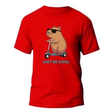 Imagem de Camiseta Infantil Juvenil Menino Menina Estampa Capivara - loja dinka,