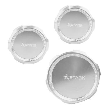 Imagem de Kit 3 Tampas Reservatorios Fluido Freio Cb1000r Cb1000 R - Stark Race,