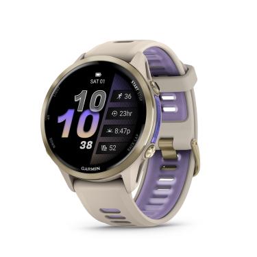 Imagem de Garmin Relógio Forerunner 970 Dourado 47mm com Monitor Cardíaco de Pulso e GPS