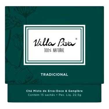 Imagem de Chá misto tradicional villa piva sachê 22,5g