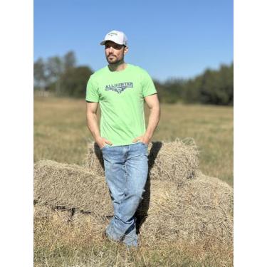 Imagem de Camiseta Masculina Manga Curta Original All Hunter, P, Verde