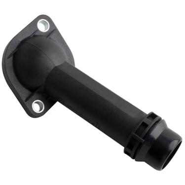 Imagem de BOXI Carcaça do termostato de arrefecimento do motor 902-991 serve para Volkswagen Passat 2000 2001 2002 2003 2004 2005 / para Audi A4 2001 A4 Quattro 2001 1.8L / Substitui 06B121121L CH9991