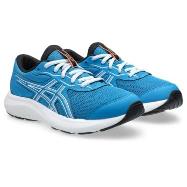 Imagem de ASICS Tênis de corrida infantil Contend 9 Grade School, Azul Egeu/Cinza frio, 16