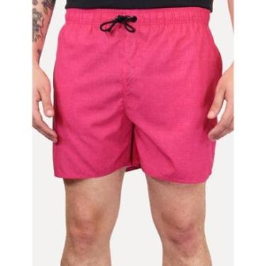 Imagem de Short Reserva Masculino Beachwear Basico Textura Rosa-Masculino