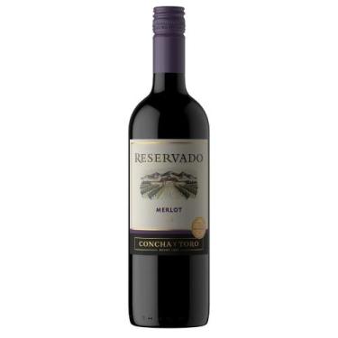 Imagem de Vinho Chileno Reservado Merlot 750ml - Concha Y Toro