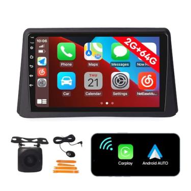 Imagem de [2G 64G] Android Car Stereo FM Radio Carplay Android Auto 22.9 cm Touchscreen Headunit Media Player com câmera de backup para Buick Encore 2013 2014 2015 Opel Mokka 2012 2013 2014 2015 2016