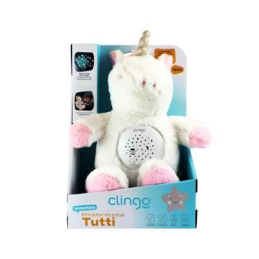 Imagem de Pelúcia Unicórnio Musical com Luz Noturna e Sons Calmantes para Bebê – Brinquedo Macio Infantil Conforto