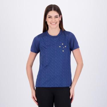 Imagem de Camisa Cruzeiro Impacto Feminina Marinho - Braziline, G