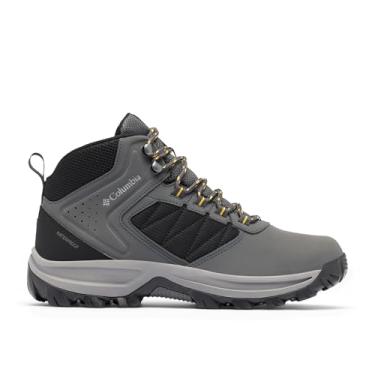 Imagem de Columbia Bota masculina impermeável Transverse Hike, Cinza escuro/Stinger, 46