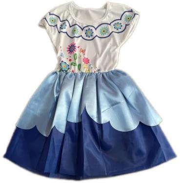Imagem de Fantasia Mirabel Madrigal Vestido Infantil Filme Encanto Tamanho P