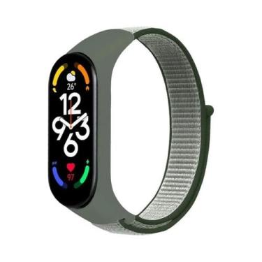Imagem de Pulseira De Substituição Em Nylon Para Xiaomi Mi Band 7 NFC 6 5 4 3 Sm