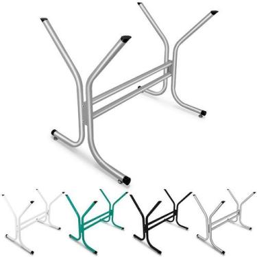 Imagem de Base De Mesa Para Tampos Vidro Pedra Madeira Até 1,20m X 0,80m - Genus