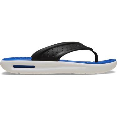 Imagem de Chinelo Crocs Inmotion Flip Black/Blue Bolt-Unissex