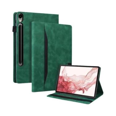 Imagem de Capa Flip Luxuosa Com Suporte Para Samsung Galaxy Tab S10 FE plus 13.1