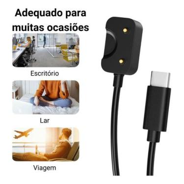 Imagem de Dock Carregador Usb Tipo C Para Samsung Galaxy Fit 3 R390 - Otemu, Pre
