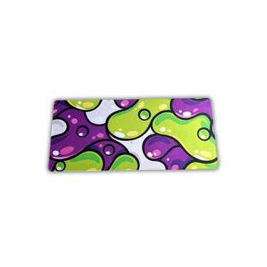 Imagem de Mousepad Liquid Flow Roxo e Verde - 900x400mm Borracha 3mm